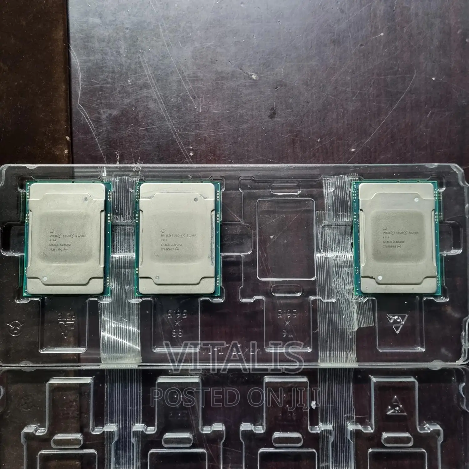 Intel Xeon Silver Processors.