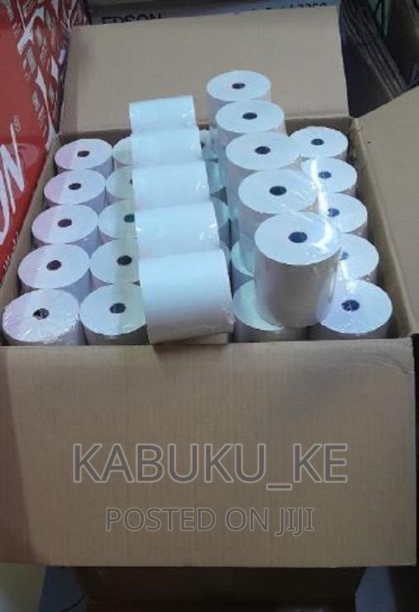 New Rolls Thermal Rolls 50 Pieces 80x80mm Pos Thermal Rolls