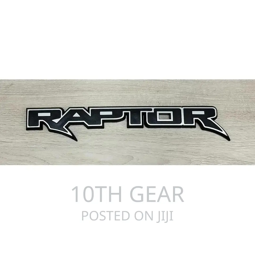 Ford Raptor Decoration Letters Stickers Black Red