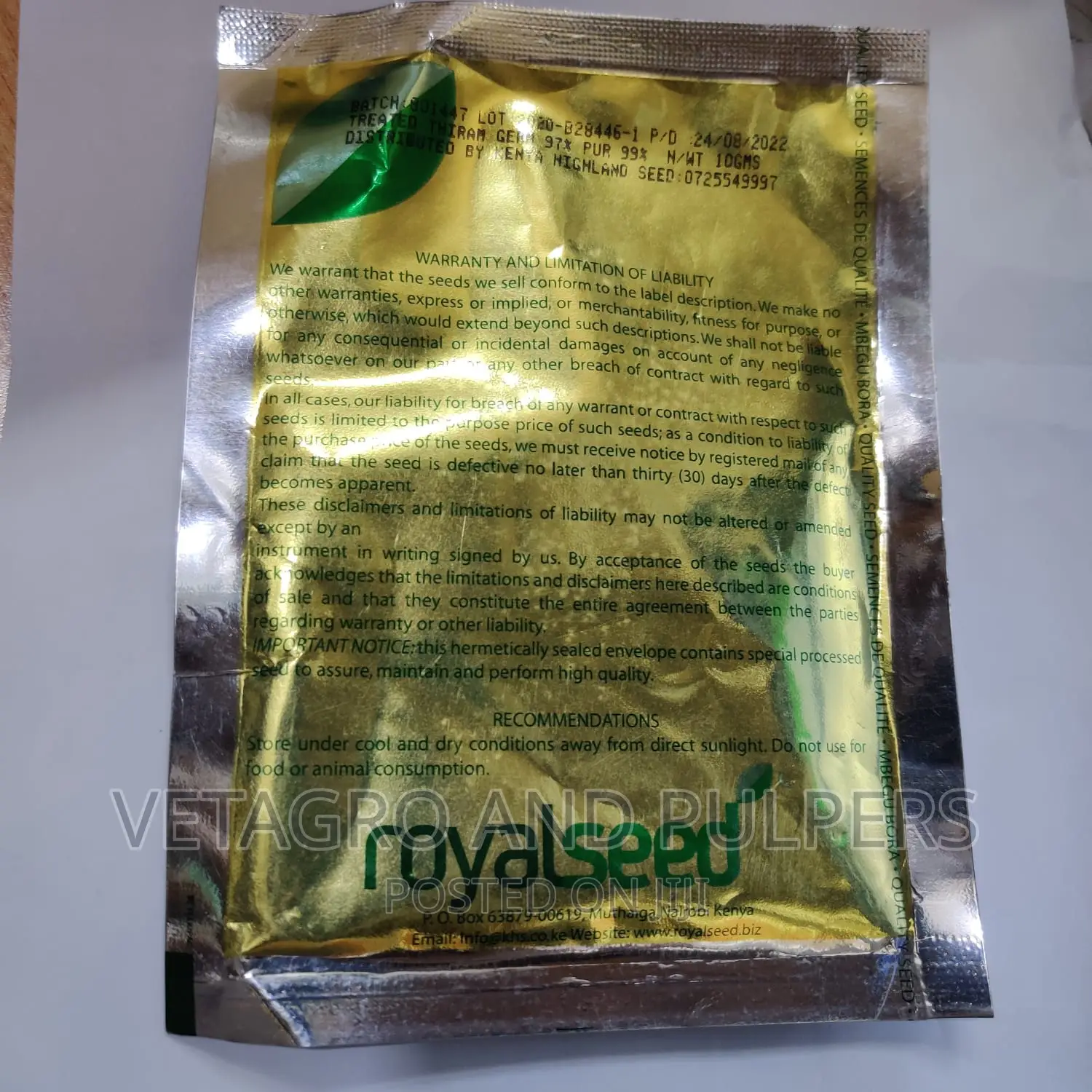 Royal Seeds Rio Grande Tomato Seeds