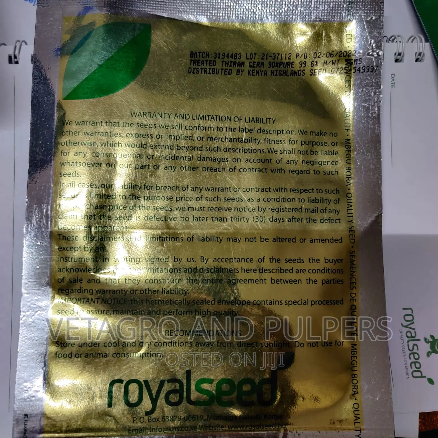 Royal Seeds Red Demon F1 Hybrid Seeds(Pilipili)