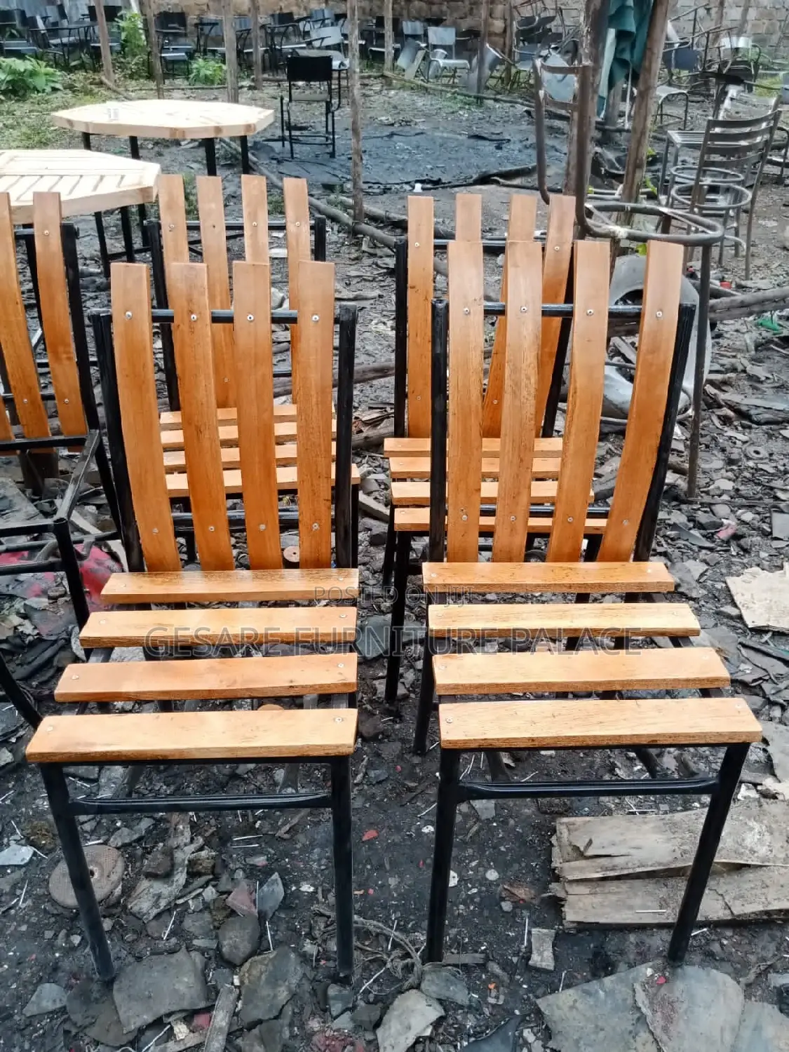 Mahogany Seats