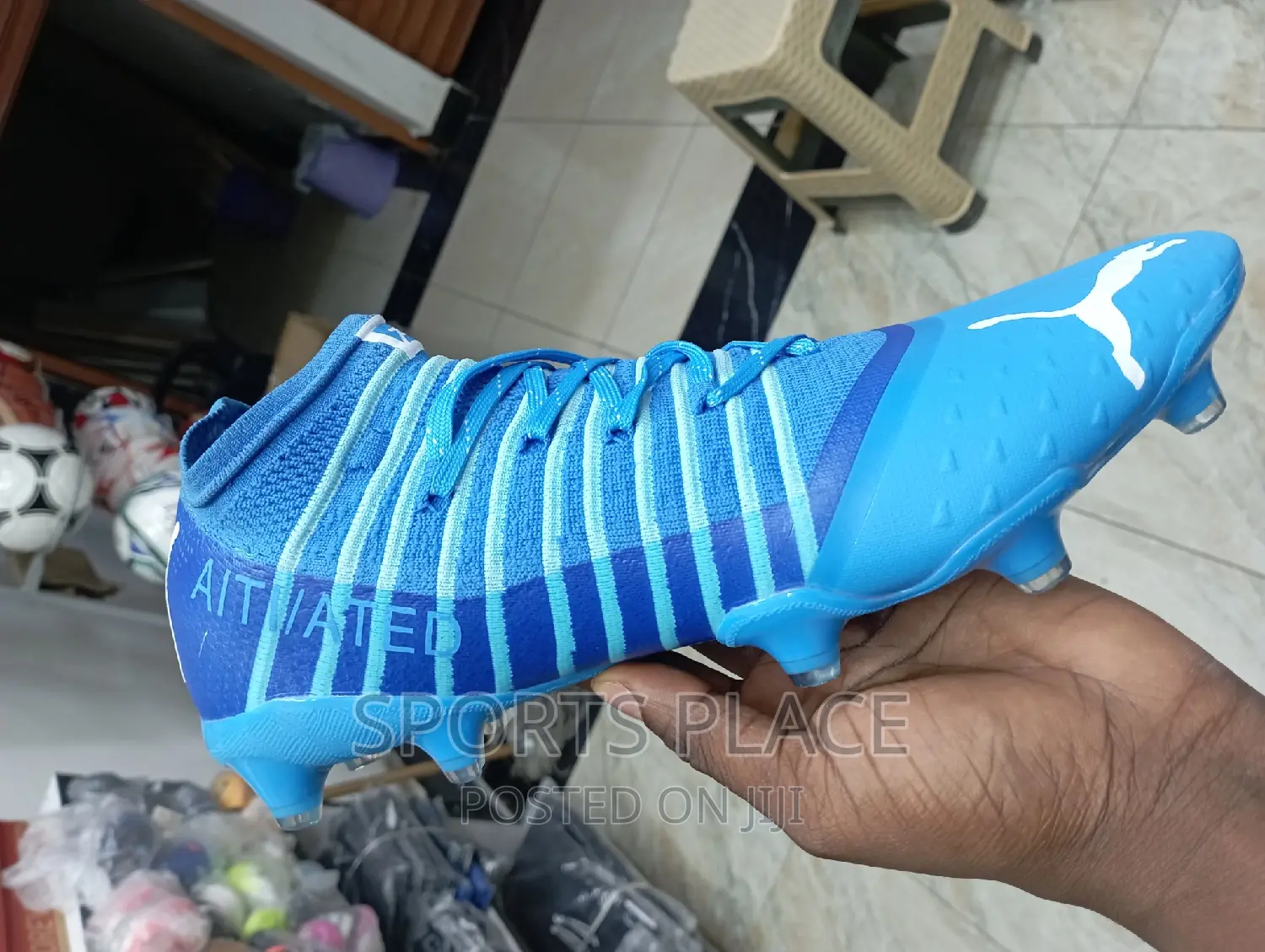 Blue Puma Future Z Football Boots