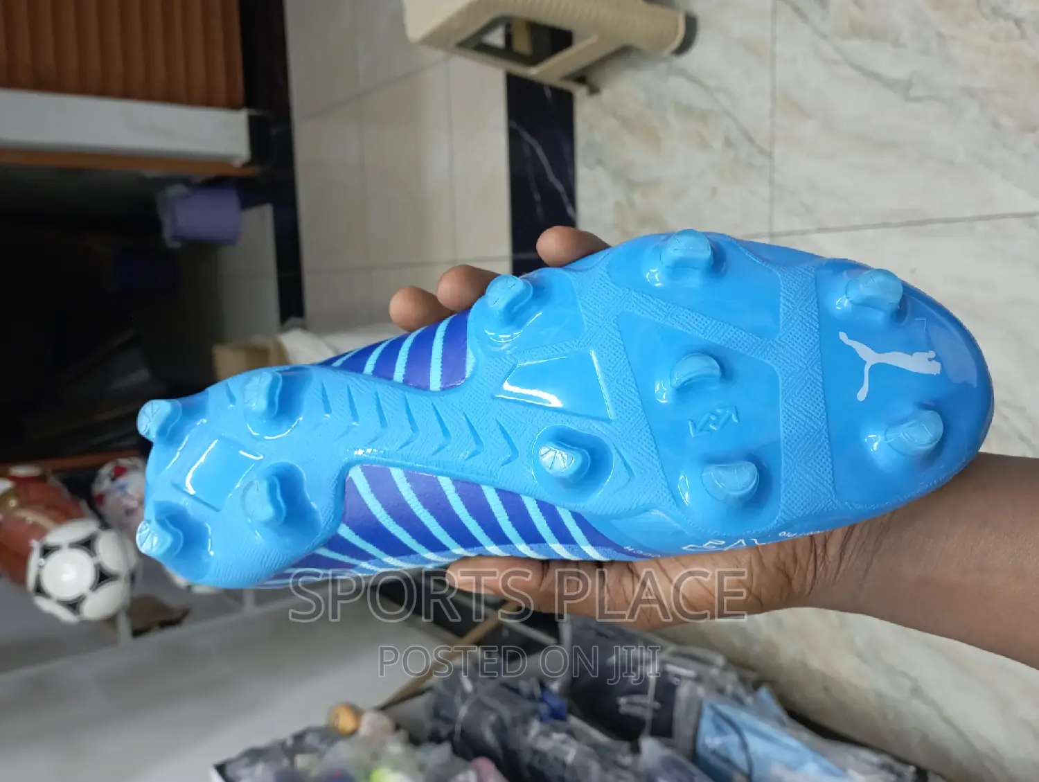 Blue Puma Future Z Football Boots