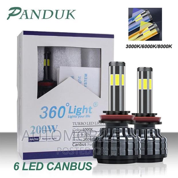 2pcs Super Vision 200w LED Light H7,H11,H4,9005,9006