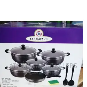 14 Pc's Tc Nonstick Cookware Set