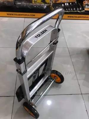 Tolsen Aluminum Foldable Trolley 90kgs Foldable Hand Truck
