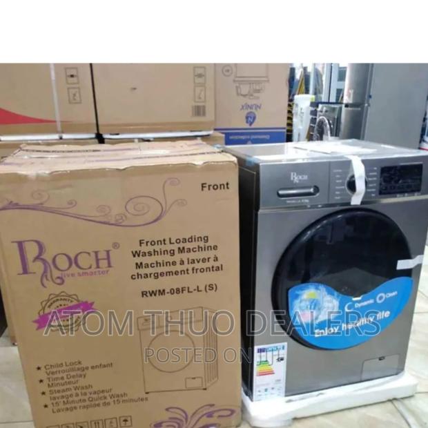 Roch 8 Kg Front Load Washing Machine RWM-08FL-L(S) - main view
