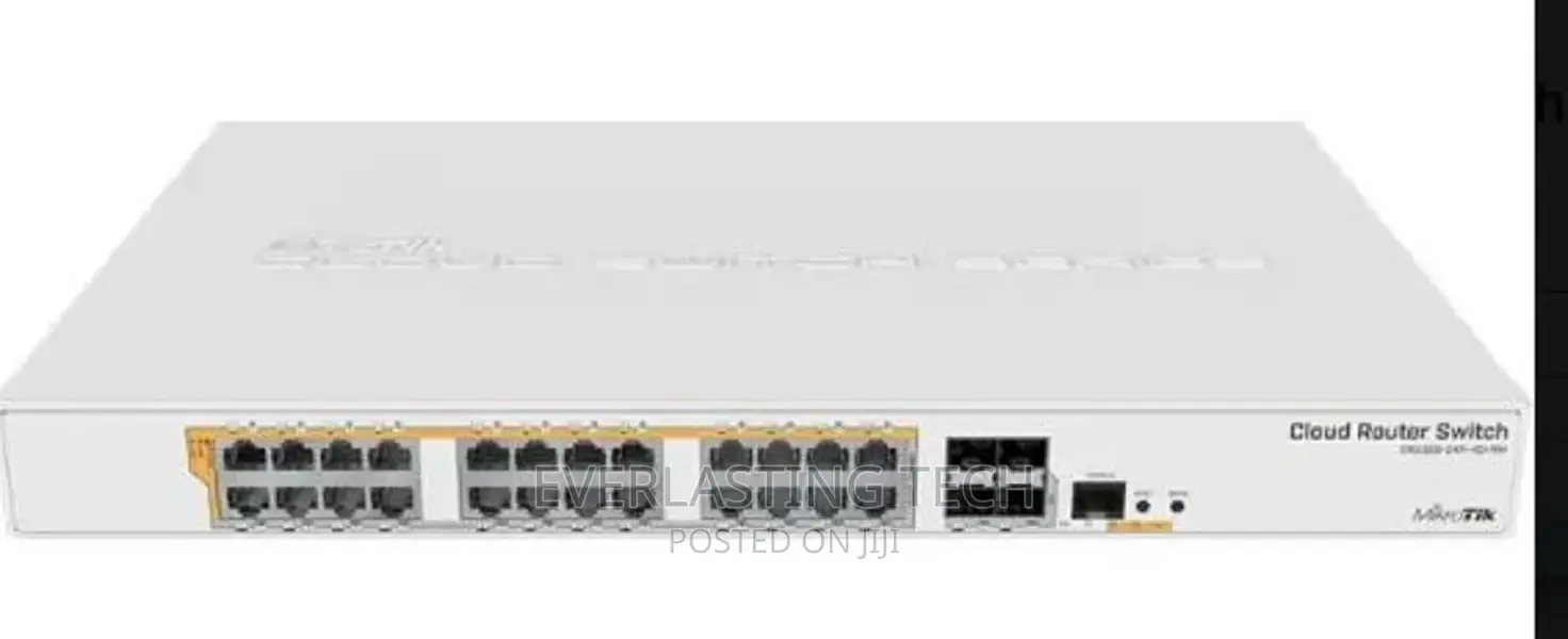 Mikrotik (Crs328-24p-4s+Rm) 24 Port Gigabit Ethernet Switch