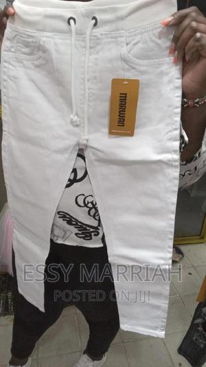 Boys White Jeans. - main view