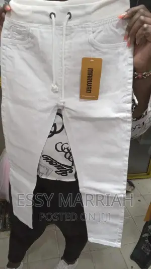 Boys White Jeans.