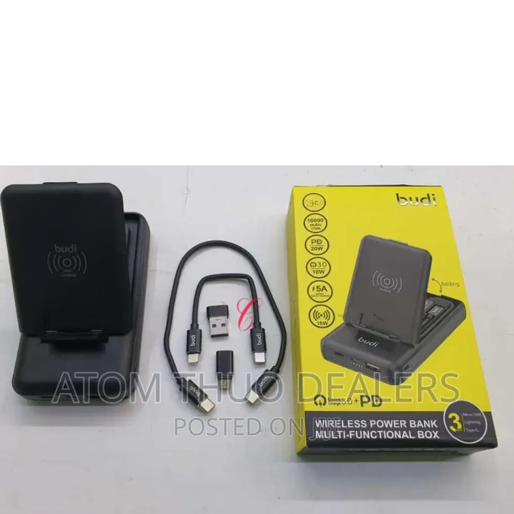 Budi PB415QB 20W 5A Wireless Power Bank