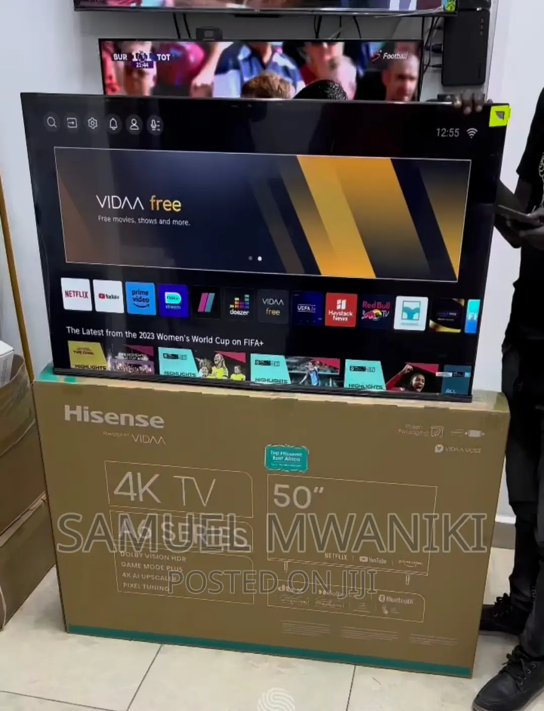 Hisense 50" A6h Uhd Smart Tv Frameless Design New Model