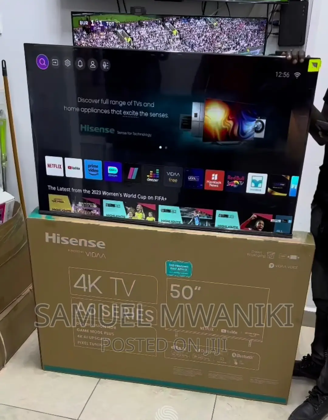 Hisense 50" A6h Uhd Smart Tv Frameless Design New Model