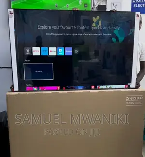 Samsung 65" Cu8000 Uhd Latest Model Frameless Glass Design