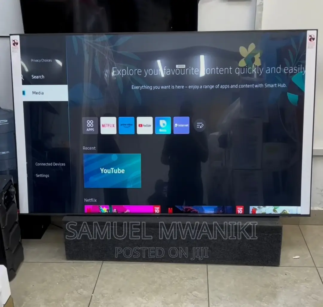 Samsung 65" Cu8000 Uhd Latest Model Frameless Glass Design