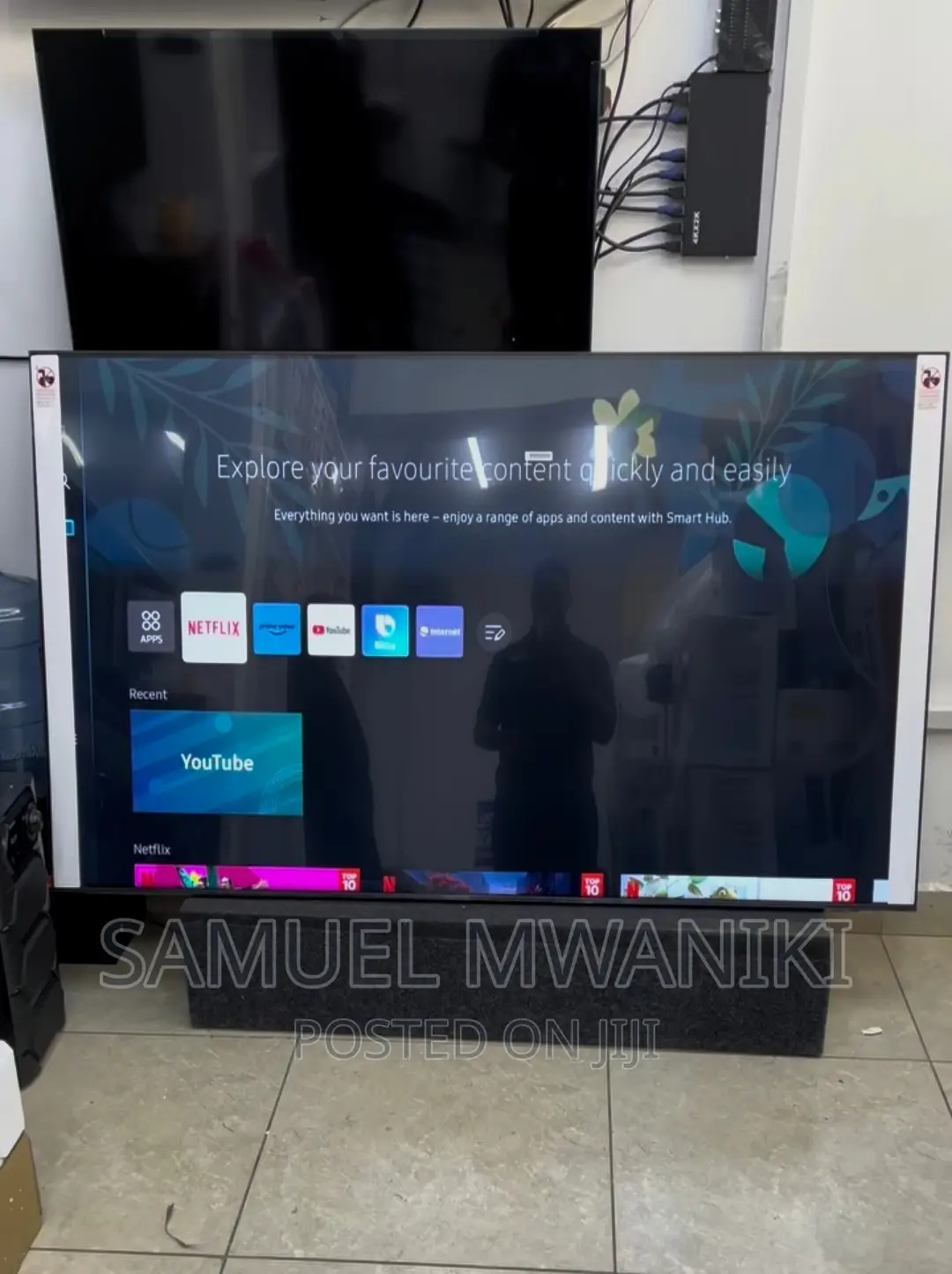 Samsung 65" Cu8000 Uhd Latest Model Frameless Glass Design