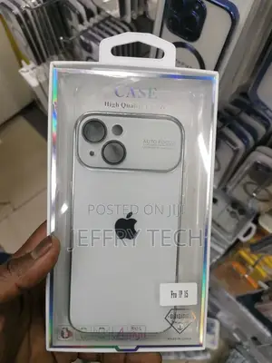 iPhone 15 Frosting Back Full Coverage Lens Phone Case Cover