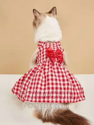 Cat Puppy Princess Dress Summer Pet Clothes Large