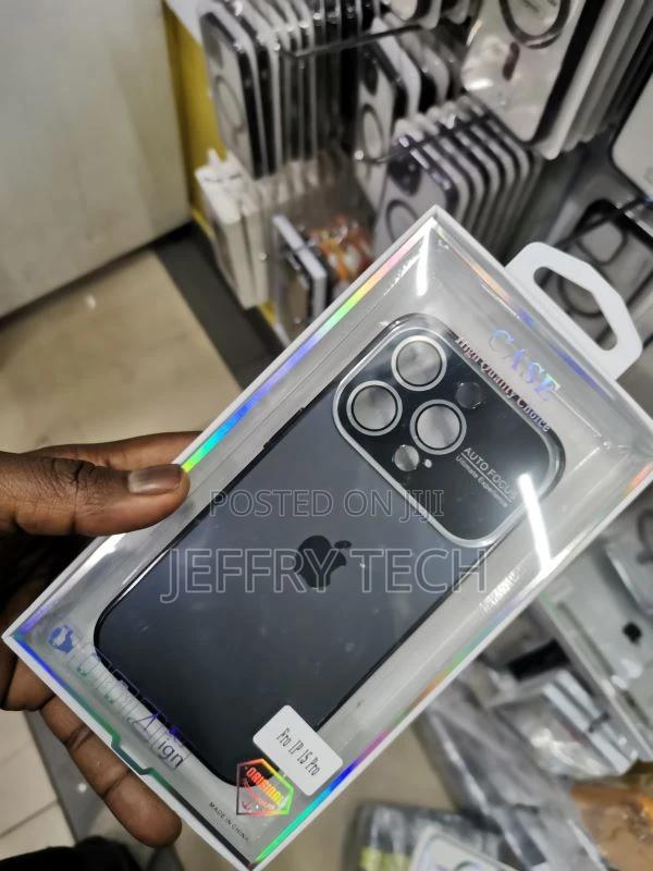 iPhone 15 Pro- Spacious Window Liquid Silicone Phone Cas - thumbnail 3