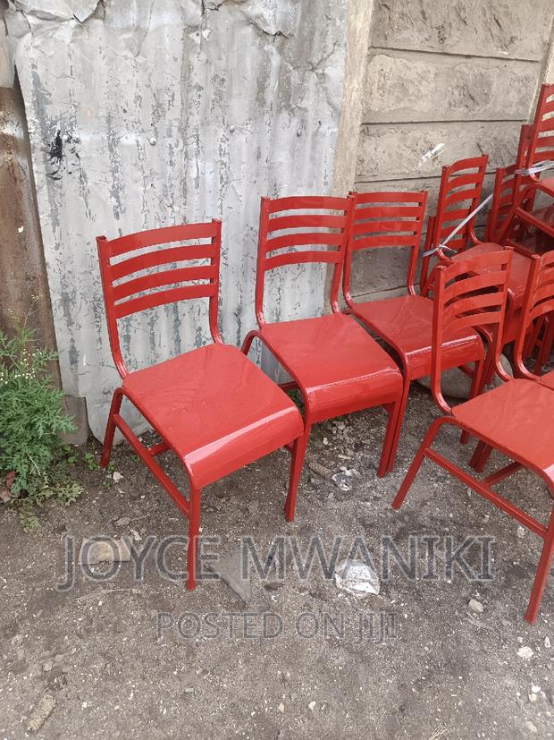 Metal School Chairs. - main view