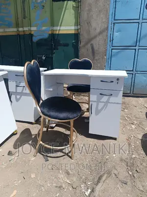 Manicure Set of 2 Love Seats and a Table.