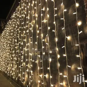 Christmas Curtains Lights