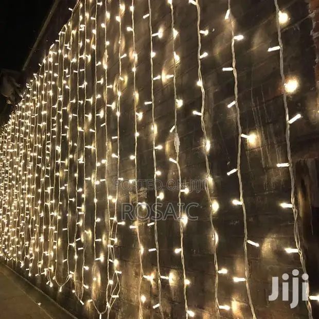 Christmas Curtains Lights
