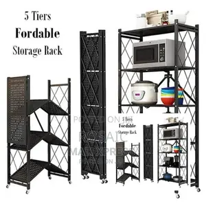 5 Tier Foldable Storage Rack