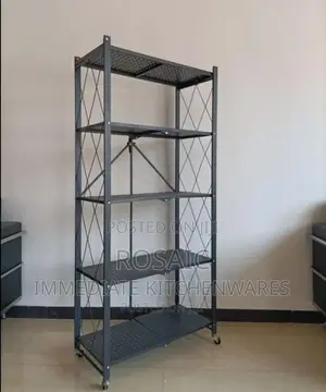 5 Tier Foldable Storage Rack