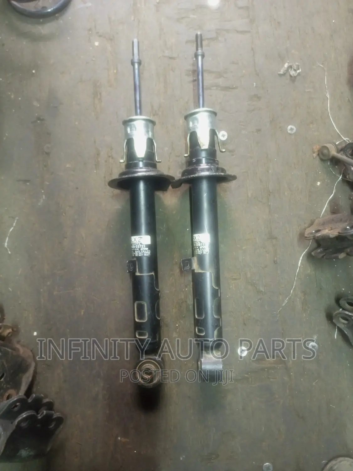 Mark X , Crown Front Shocks.