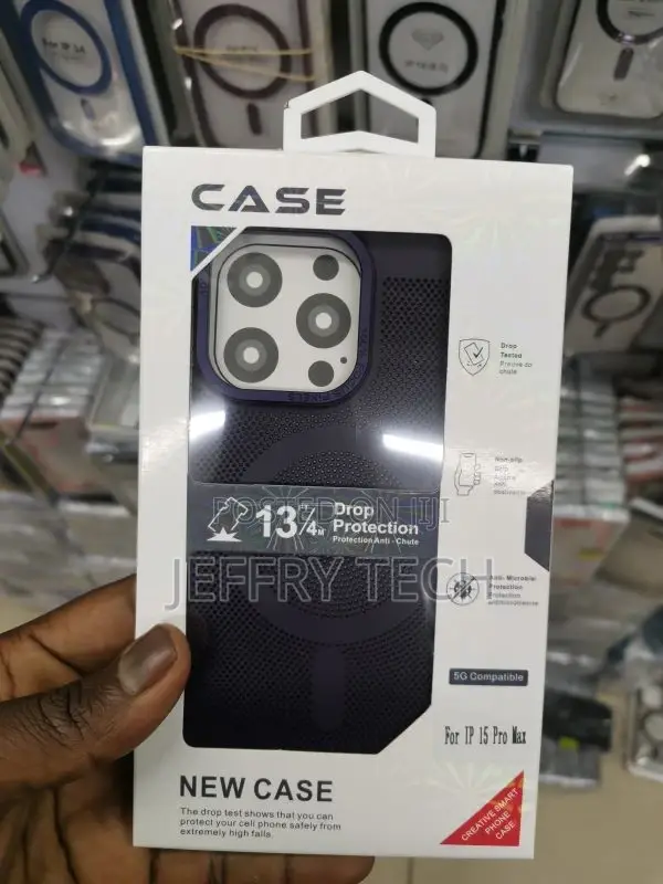 Apple iPhone 15 Pro Max Back Cover Drop Tested Shock Proof S