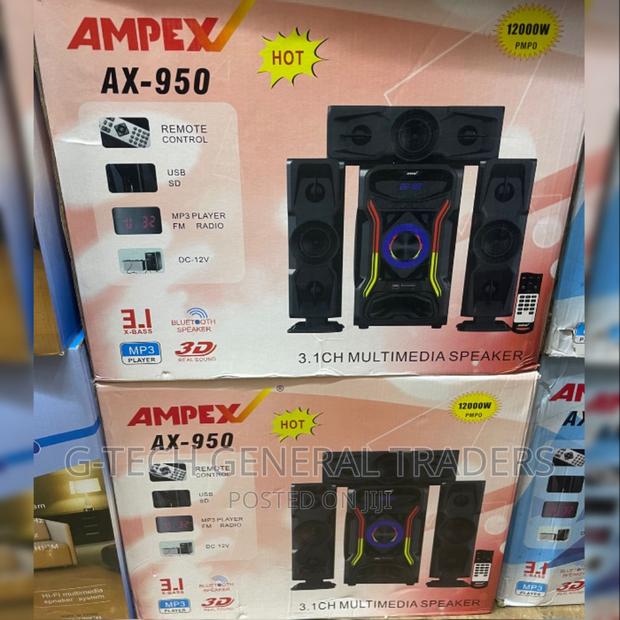 Woofer!Ampex 3.1 12000w Multimedia Speaker System