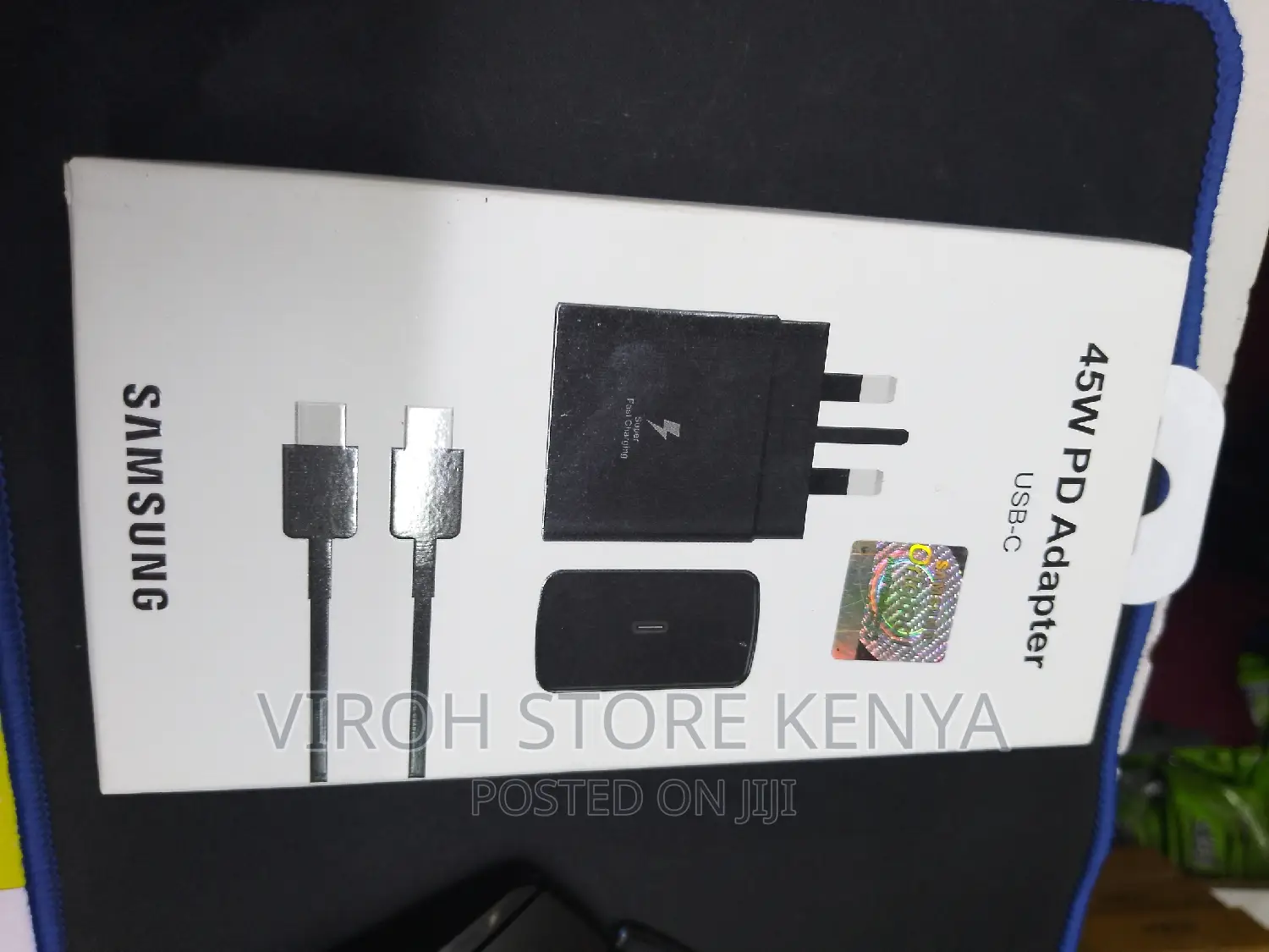 Samsung 45 Watts Pd Adapter With C-C Cable