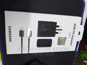 Samsung 45 Watts Pd Adapter With C-C Cable