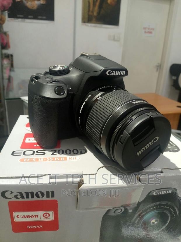 Canon Eos 2000d Professional DSLR Camera 18_55mms Lens - main view
