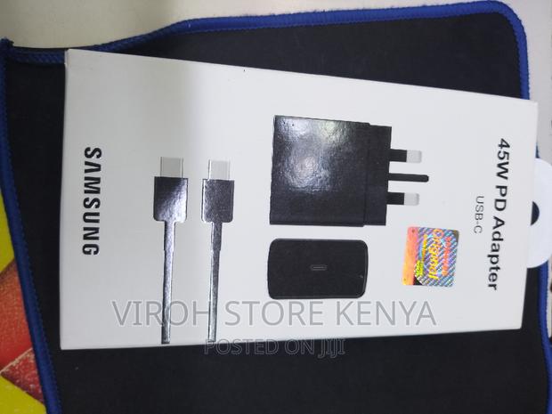 New 45watts Pd Adapter With C-C Cable -Original - thumbnail 2