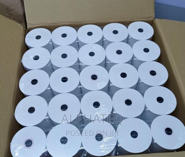 POS 80x80mm Thermal Roll Paper 50 Roll Per Box