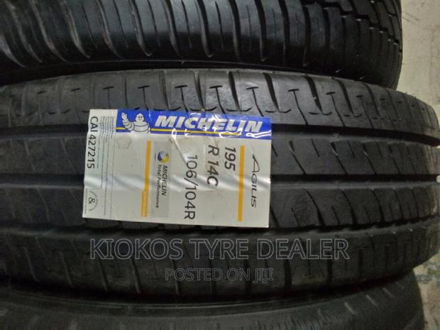 195r14 Michelin Tire - main view