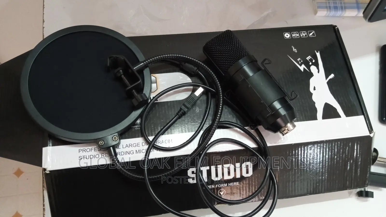Best Podcast USB Condenser Mic Plug N Play to Comp or Laptop in Ngong