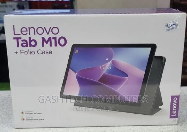 New Lenovo Tab M10 64 GB Black - main view