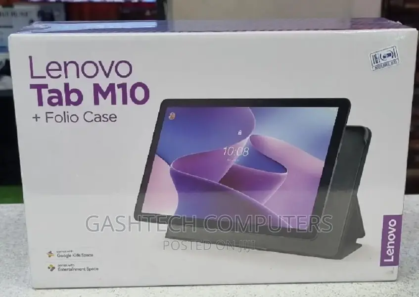 New Lenovo Tab M10 64 GB Black