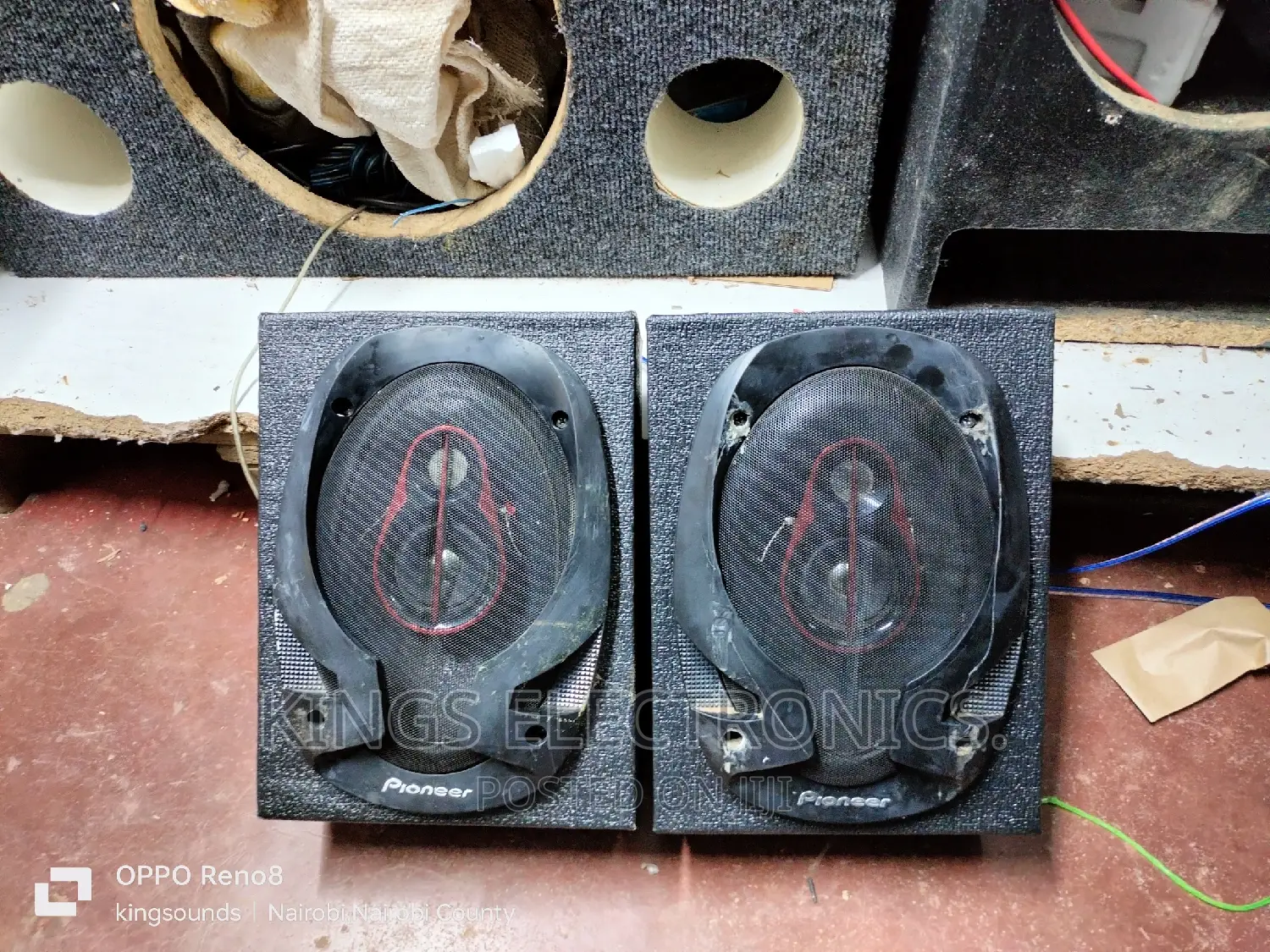 Pioneer 6by9 Mids 400watts
