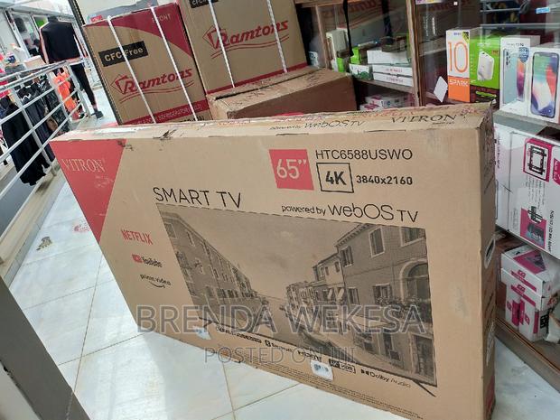 Vitron 65′′ Smart HDR Frameless Tv – Powered by Webos - main view