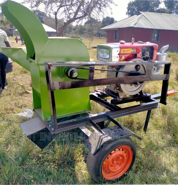 Diesel-Powered Towed Silage Chopper
