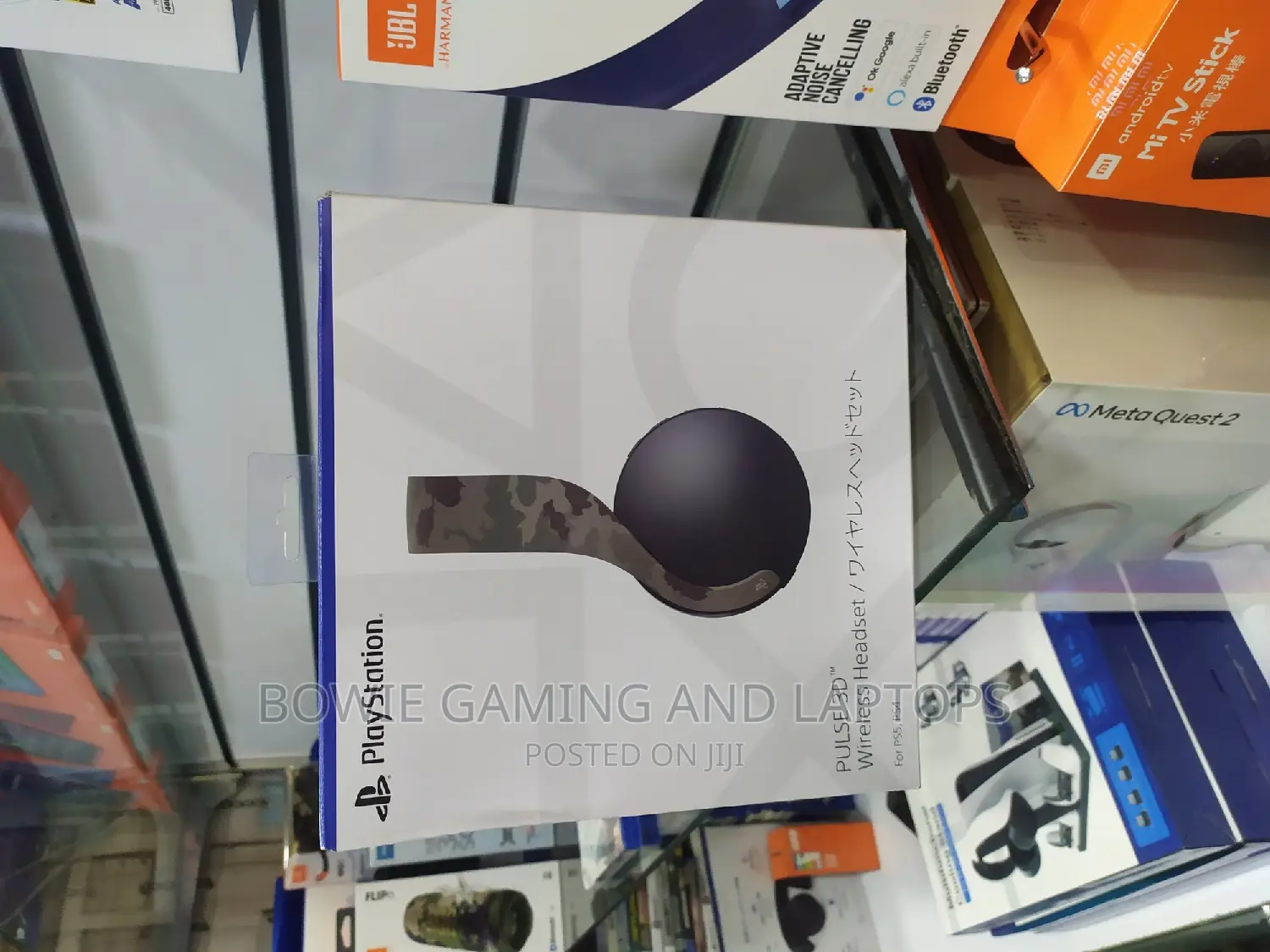 Playstation Headset Camouflage Black Brand New