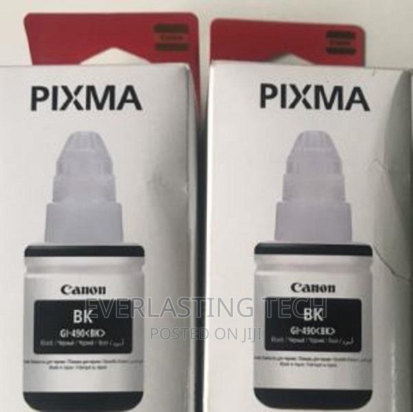 .Canon Ink Bottle Gi-490 Black – 135ml - thumbnail 3