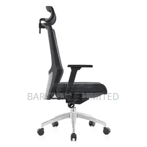 Black Ergonomic Lumbar Back Mesh Office Chair Support