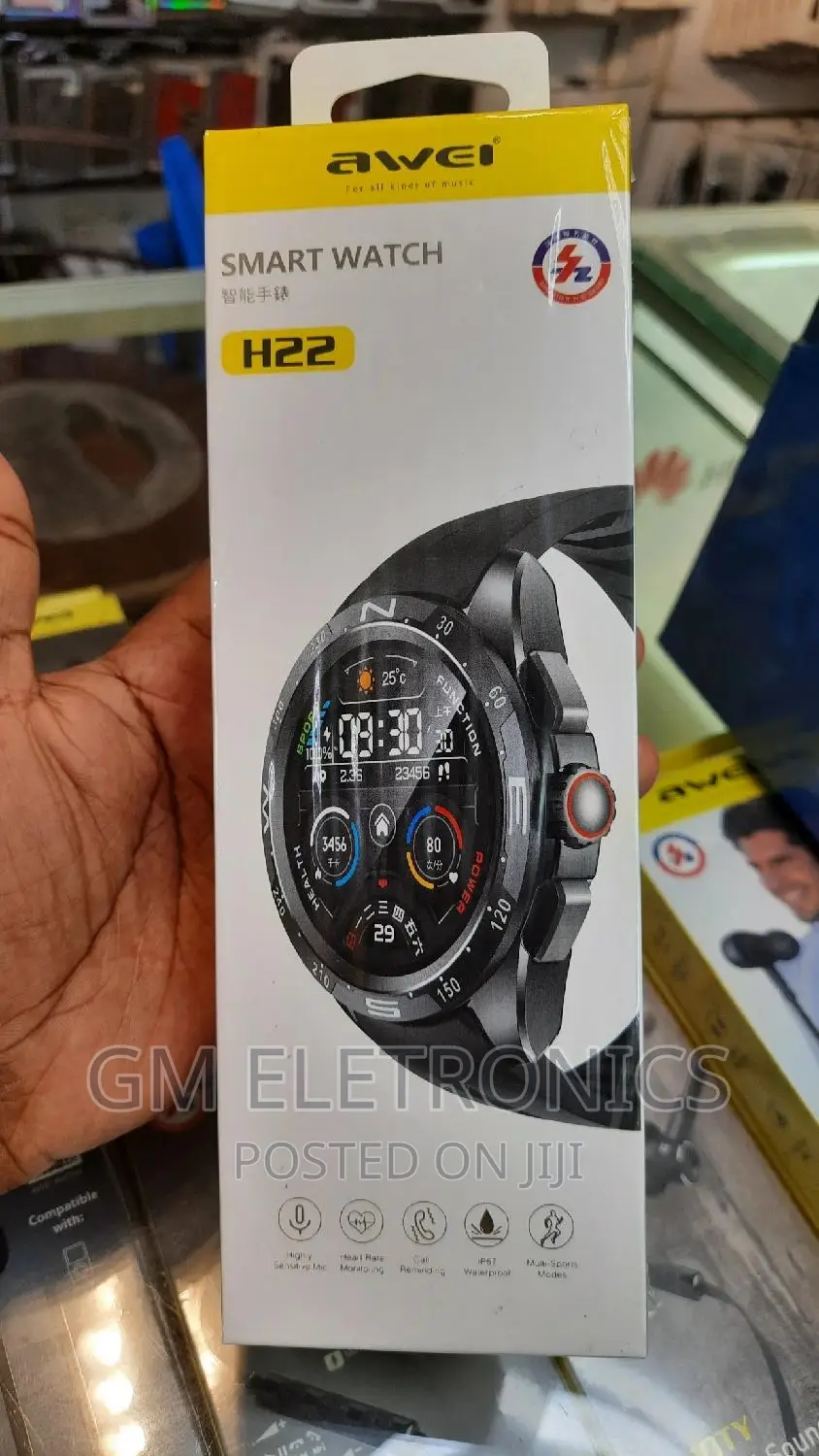 Awei H22 Multi-Fuction Smart Watch.