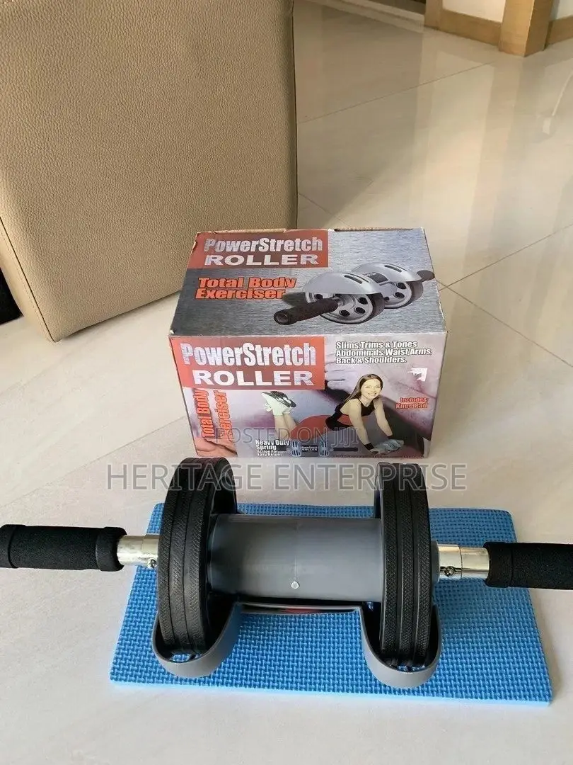 Exercise Wheel Power Stretch Abdominal Wheel Roller.